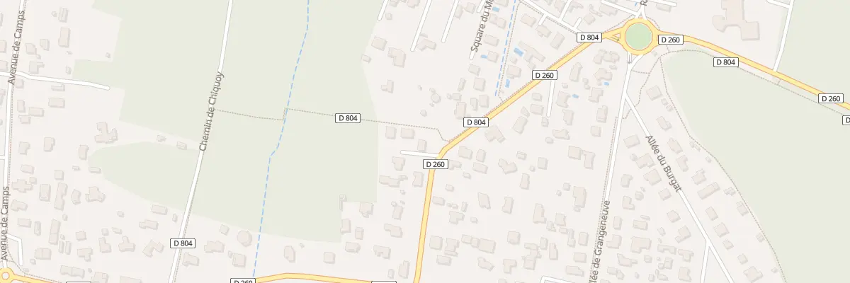 Plan du 44 Rue du Caplande au Teich