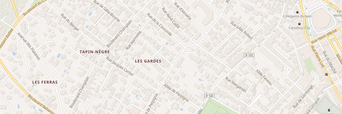Plan du 38 Bd de Perpigna à Royan