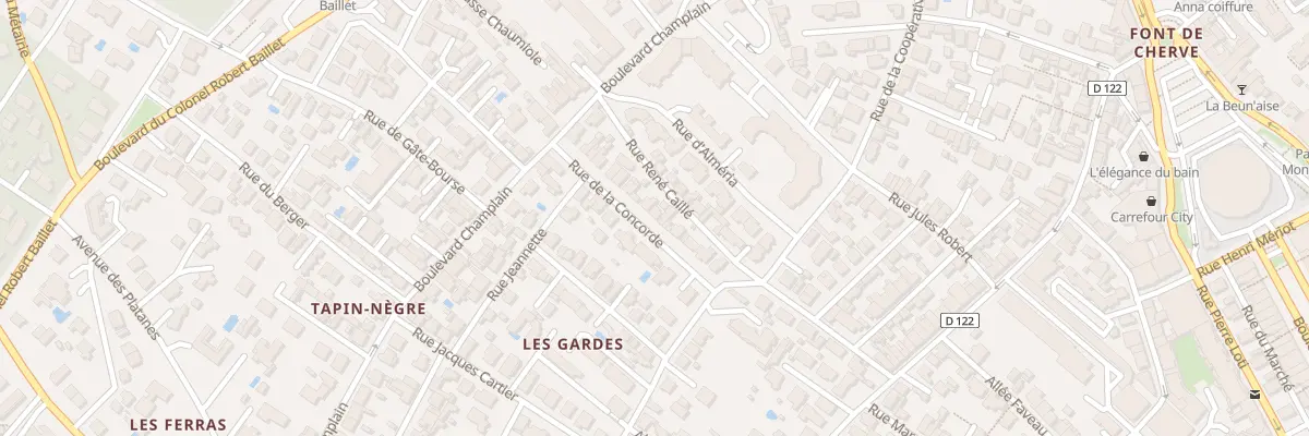 Plan du 9 Rue de la Concorde à Royan