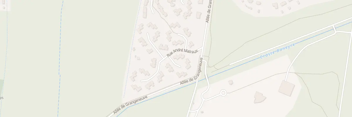 Plan du 90 Rue de la Res Grangeneuve au Teich