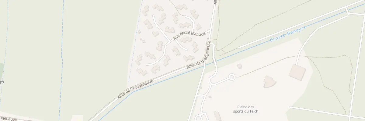 Plan du 85 Rue de la Res Grangeneuve au Teich