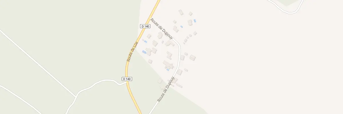 Plan du 148 Rte de Dupouy à Parentis-en-Born
