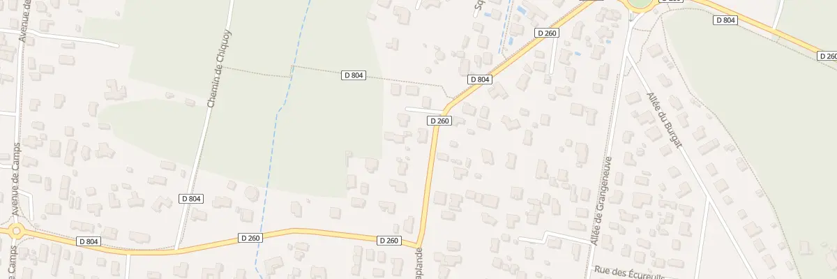 Plan du 46 Rue du Caplande au Teich