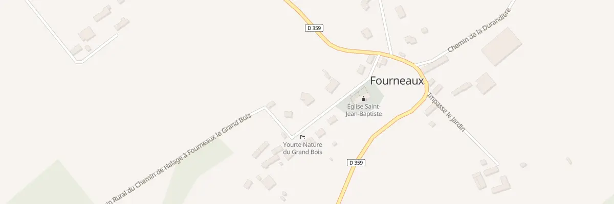 Plan du 5326 Le Grand Bois à Fourneaux