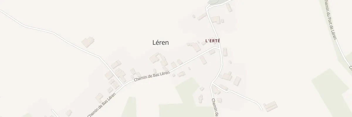 Plan du 777 Che du Bas Léren à Léren