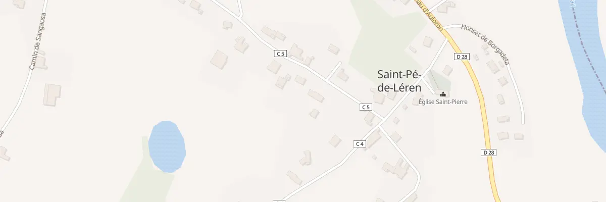 Plan du 133 Che de Londres à Saint-Pé-de-Léren
