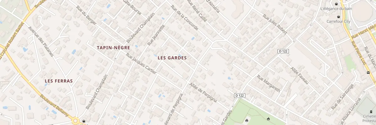 Plan du 32 Bd de Perpigna à Royan