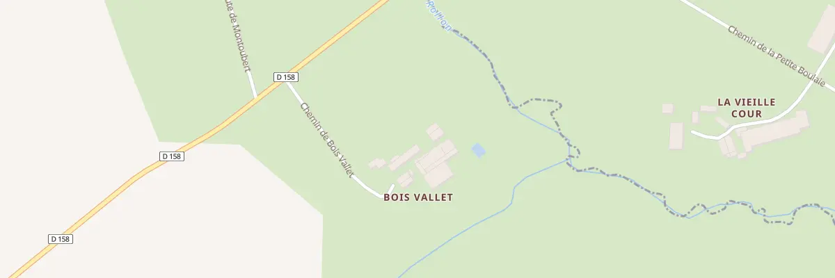 Plan du 5085 Bois Vallet à La Pellerine