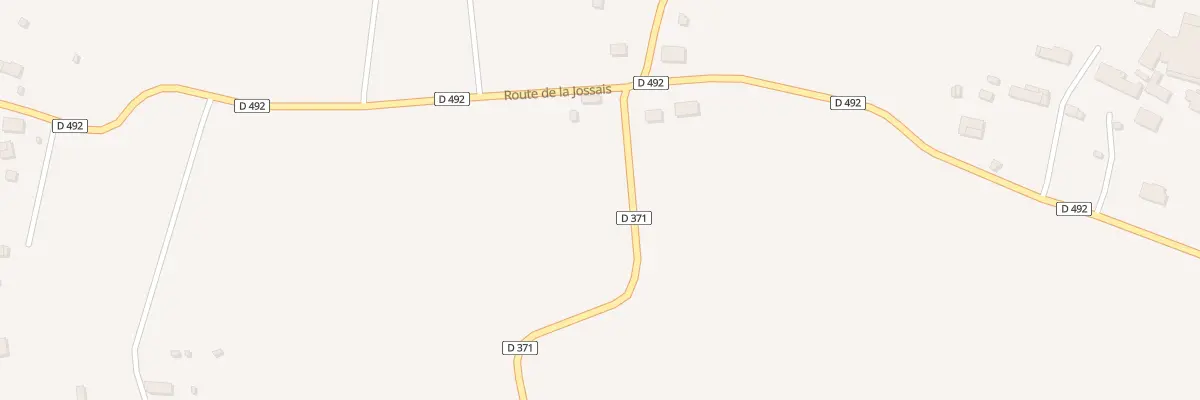 Plan du 1 Rte de la Jossais à Lapenty