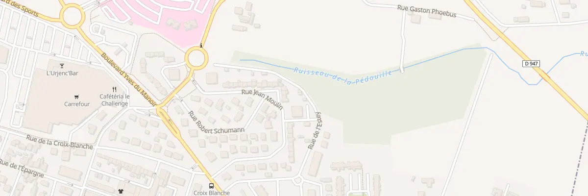Plan du 34 Rue Jean Moulin à Dax