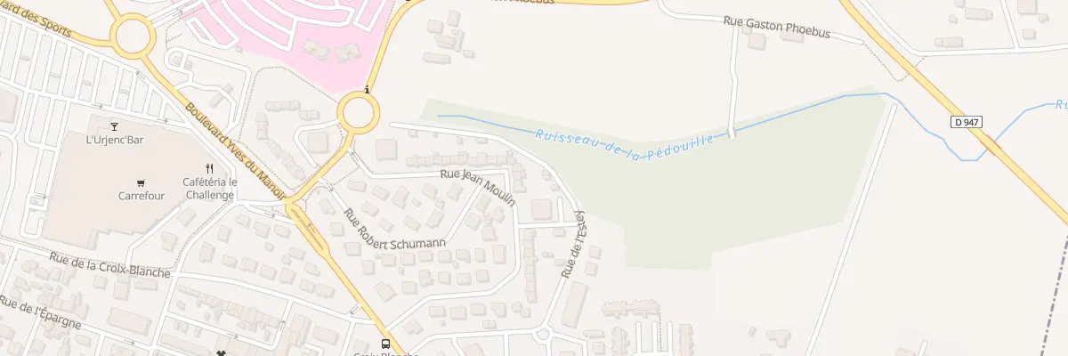 Plan du 36 Rue Jean Moulin à Dax