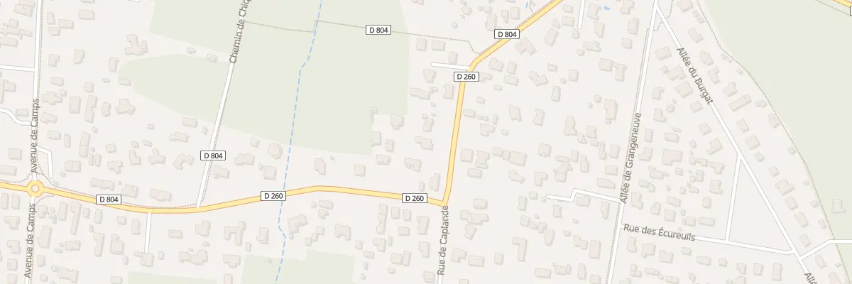 Plan du 48B Rue du Caplande au Teich