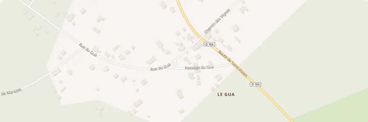 Plan du 5 Rue du Gua à Vensac