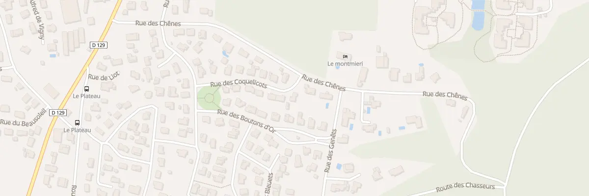 Plan du 14 Rue des Coquelicots à Dax
