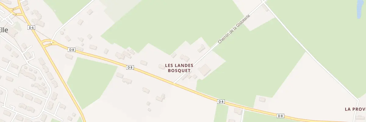 Plan du 14 Les Landes Bosquet à Moon-sur-Elle