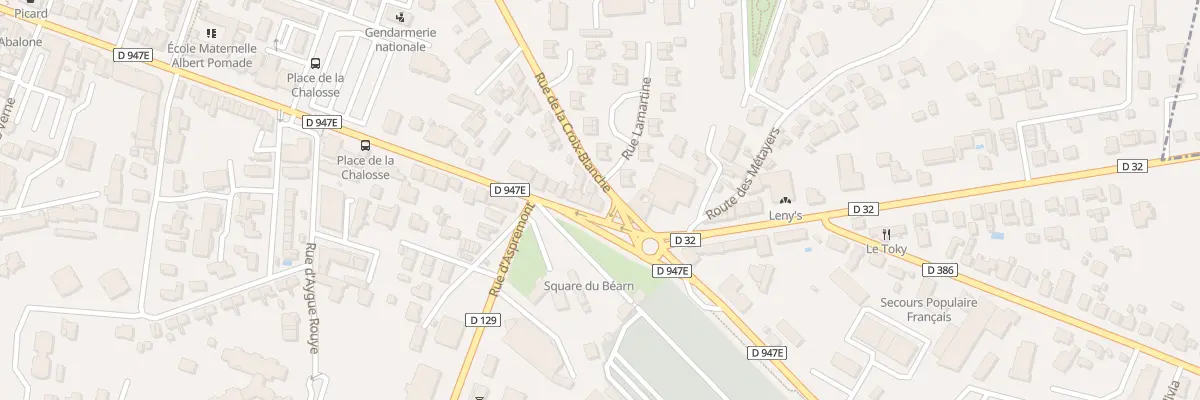 Plan du 142 Rue de la Croix Blanche à Dax