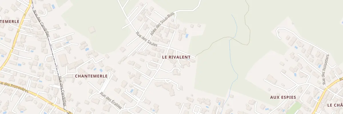 Plan du 19 Rue des Erables à Royan
