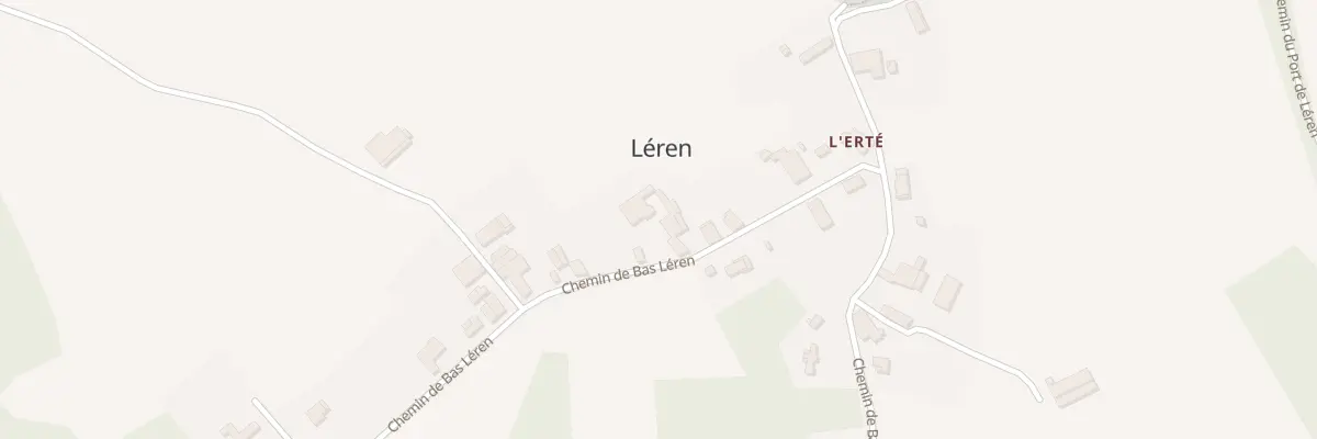 Plan du 719 Che du Bas Léren à Léren