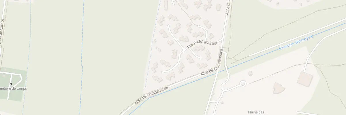 Plan du 72 Rue de la Res Grangeneuve au Teich