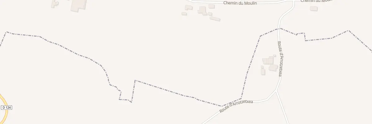 Plan du 618 Che du Moulin à Gabat
