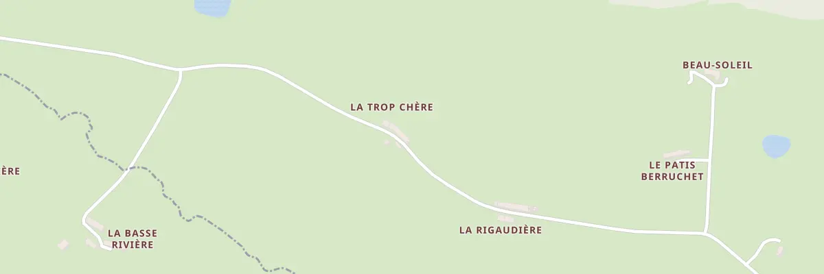 Plan du 1 La Trochère à Juvigné