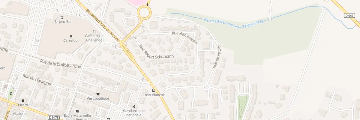 Plan du 5 Rue Robert Schumann à Dax