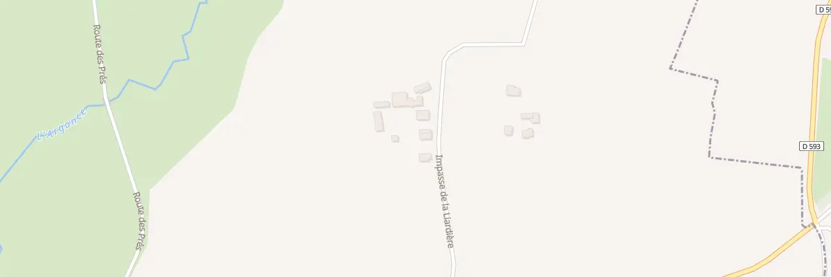 Plan du 1 Imp de la Liardiere - Chevrevi à Grandparigny