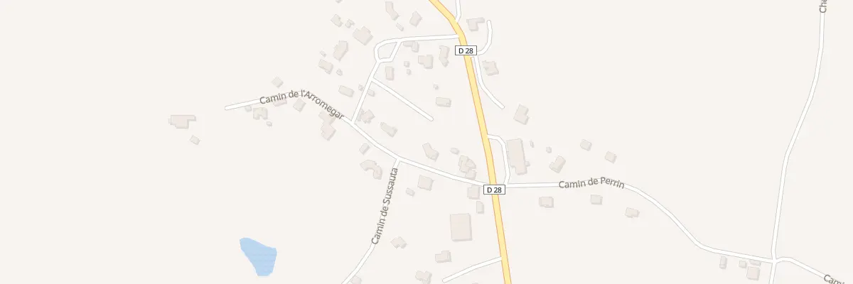 Plan du 58 Che l’Arromegar à Saint-Pé-de-Léren