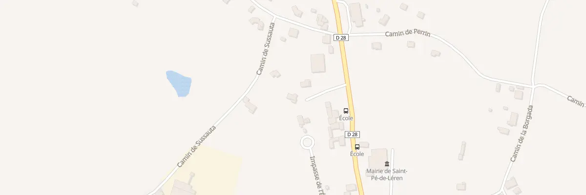 Plan du 52 Imp las Placas à Saint-Pé-de-Léren