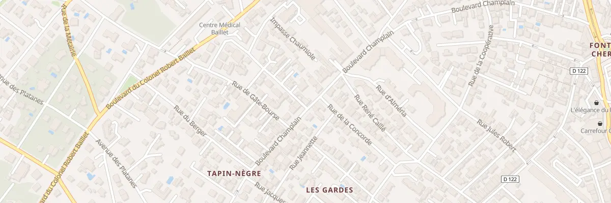 Plan du 1A Rue Elie Palissier à Royan