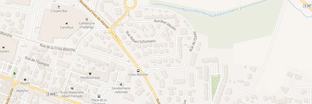 Plan du 5 Rue Jean Moulin à Dax