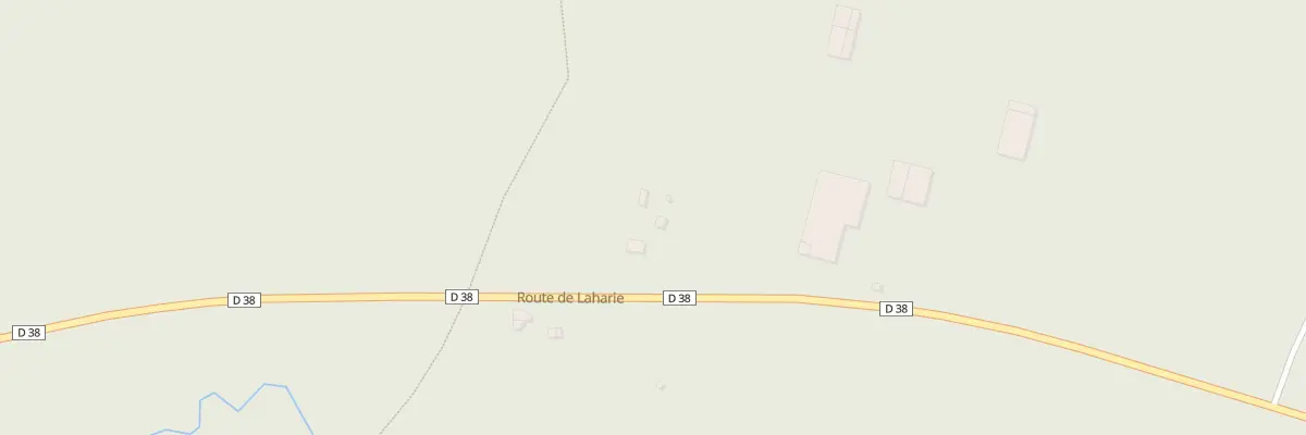 Plan du 2595 Rte de Laharie à Onesse-Laharie