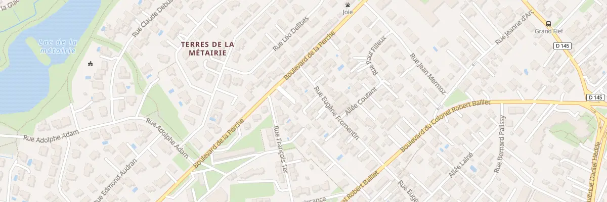 Plan du 42Q Bd de la Perche à Royan