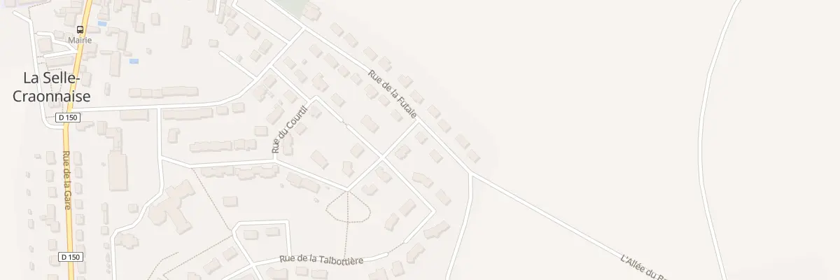 Plan du 16 Rue de la Futaie à La Selle-Craonnaise