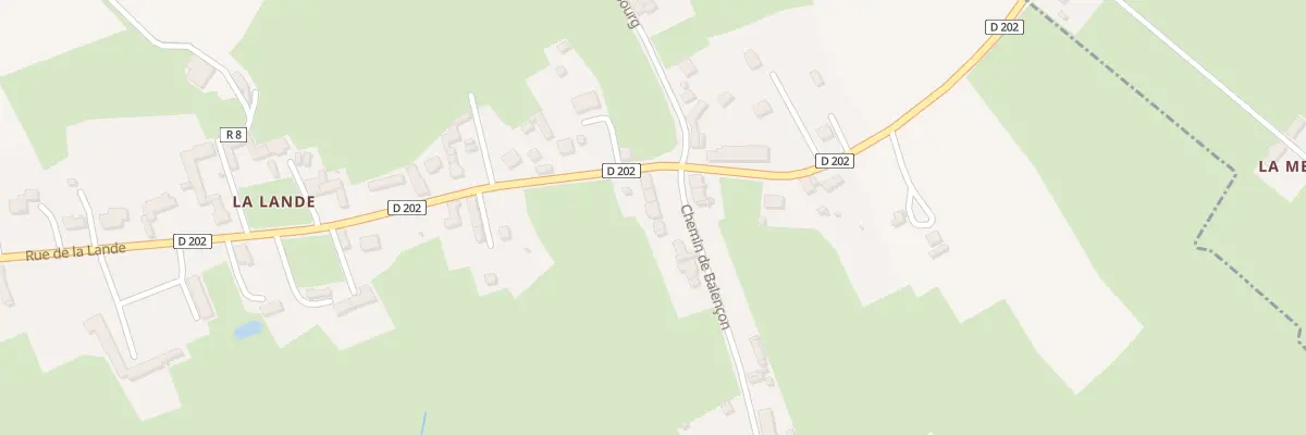 Plan du 12 Che de Balençon à Lison