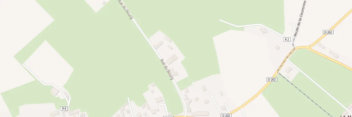 Plan du 29 Rue du Bourg à Lison