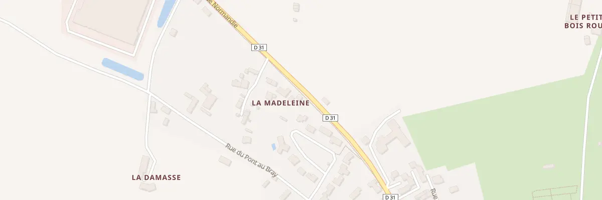 Plan du 13 Rue de Normandie à Landivy