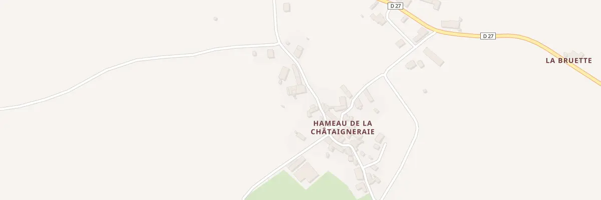 Plan du 6 Ham de la Châtaigneraie à La Gaubretière