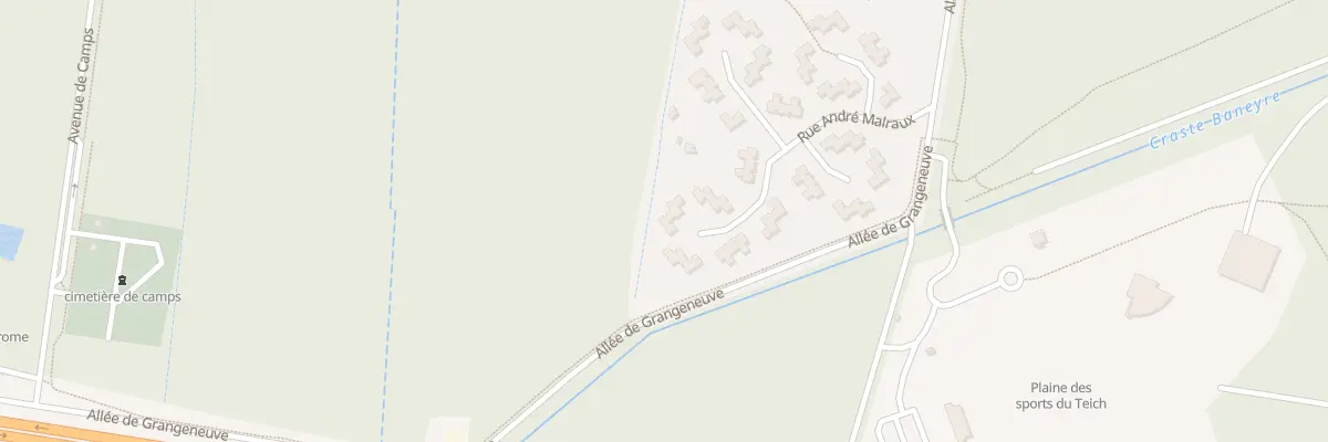 Plan du 76 Rue de la Res Grangeneuve au Teich
