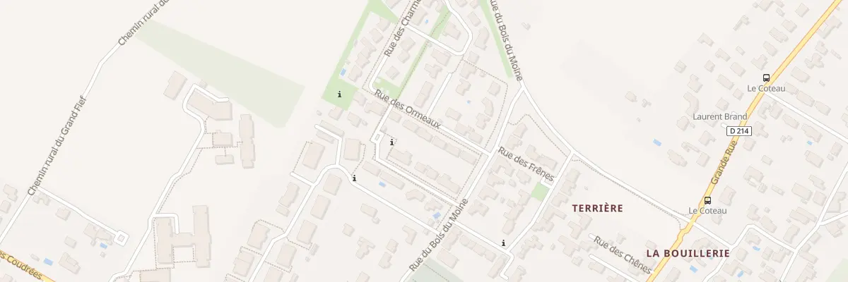 Plan du 83 Rue des Ormeaux à Saint-Laurent-de-la-Prée