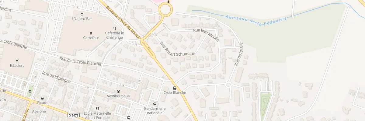 Plan du 11 Rue Robert Schumann à Dax
