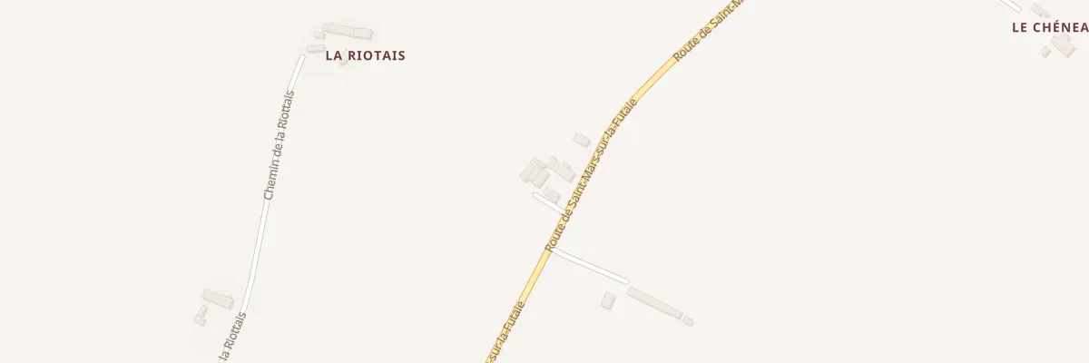 Plan du 79 Rte de St Mars sur la Futaie à Saint-Ellier-du-Maine