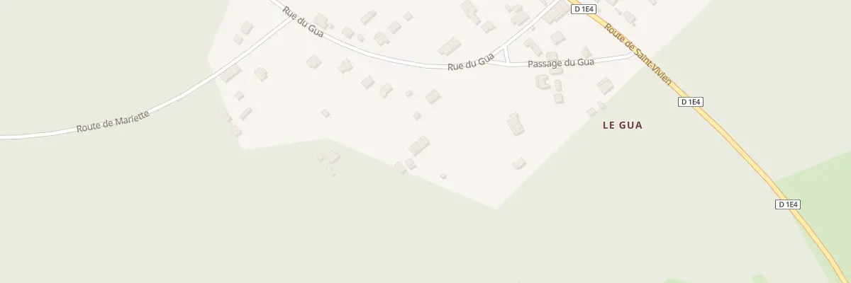 Plan du 9 Pas du Gua à Vensac