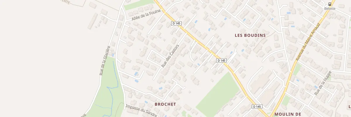 Plan du 10 Rue des Castors à Royan