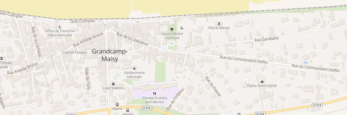 Plan du 66 Rue de la Libération à Grandcamp-Maisy