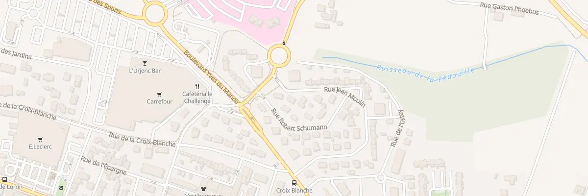 Plan du 25 Rue Jean Moulin à Dax