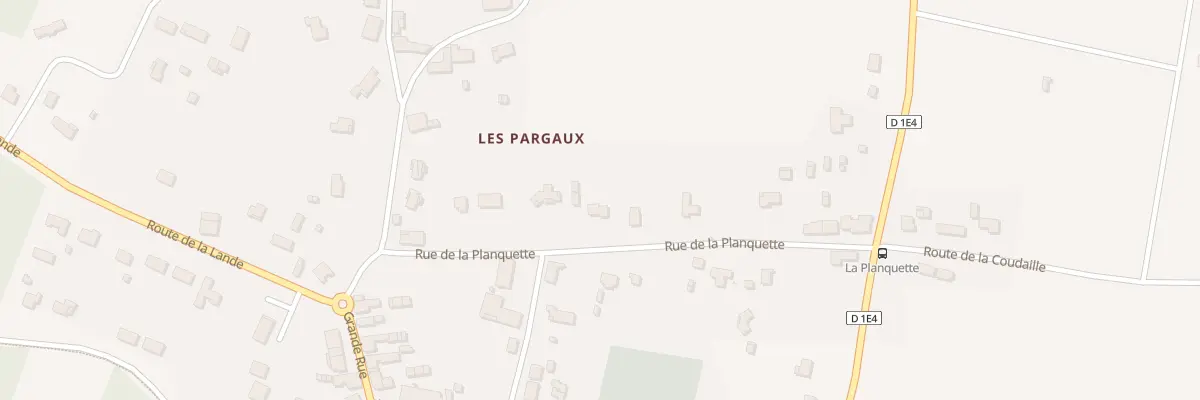Plan du 15 Rue de la Planquette à Vensac