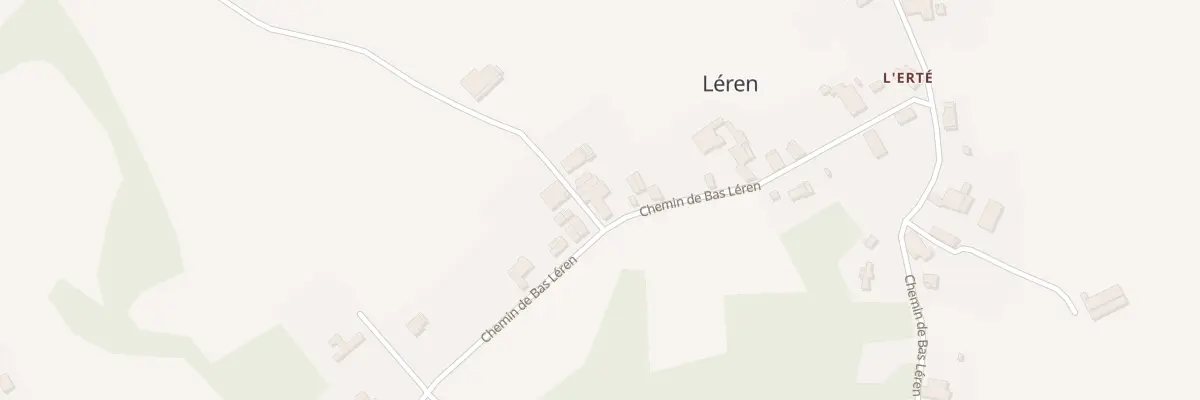 Plan du 613 Che du Bas Léren à Léren