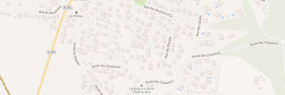 Plan du 5 Rue Louise Dussarps à Dax