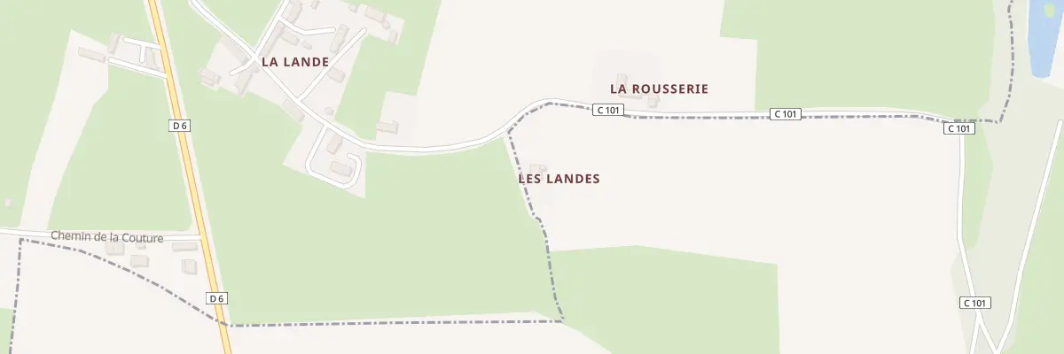 Plan du 1 La Petite Rousserie à Saint-Clair-sur-l’Elle
